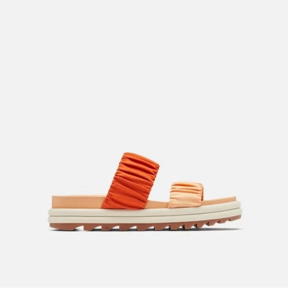 New Sorel X PrAna Roaming Two strap Vegan Boho Gorpcore Slide Chunky Platform - Picture 8 of 8